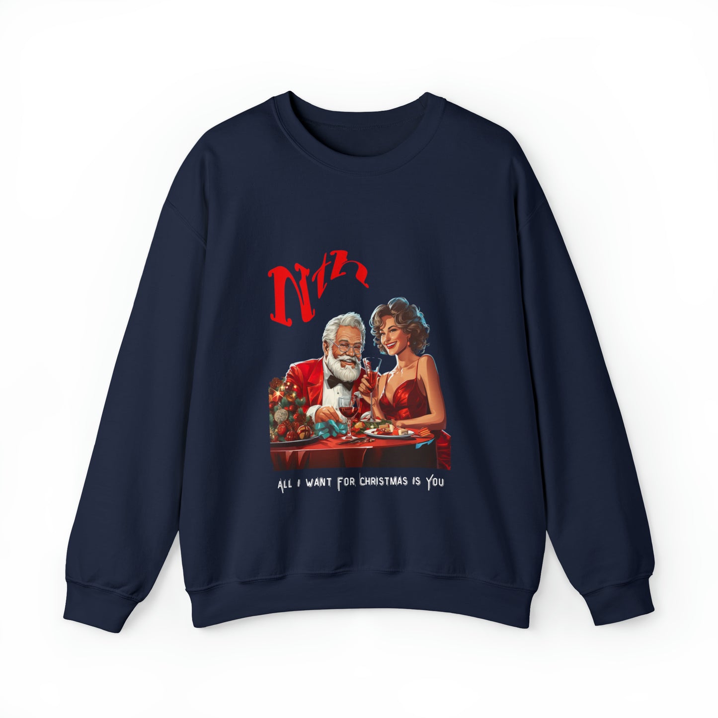 Mr. & Mrs. Claus Christmas Anniversary Sweatshirt