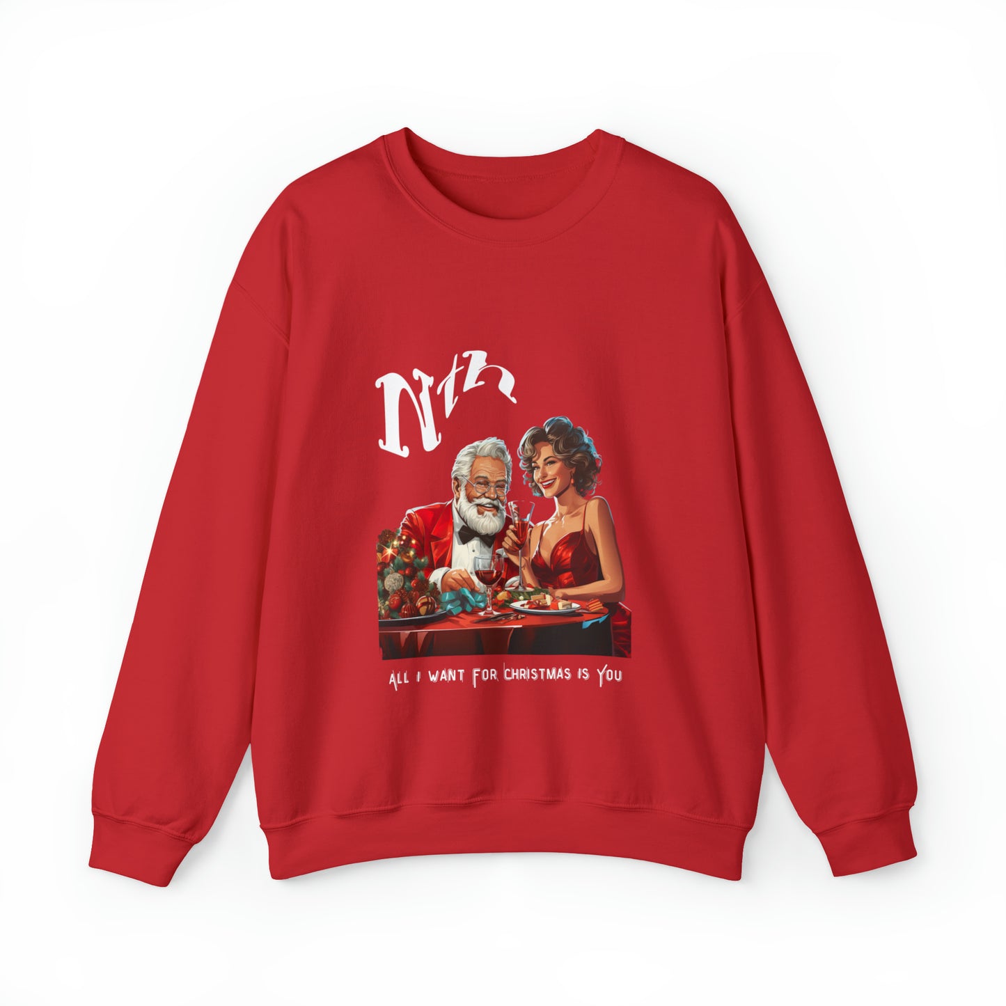 Mr. & Mrs. Claus Christmas Anniversary Sweatshirt